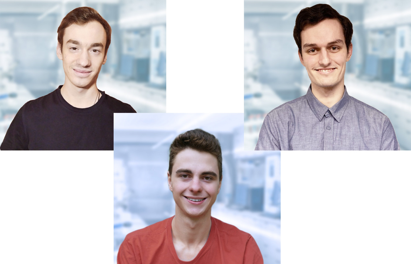Three of our master students defended their theses with excellent evaluation